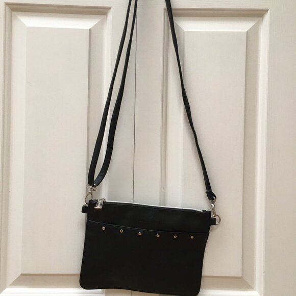 Daniel Hechter Black Faux Leather Purse Nwot - Picture 4 of 4